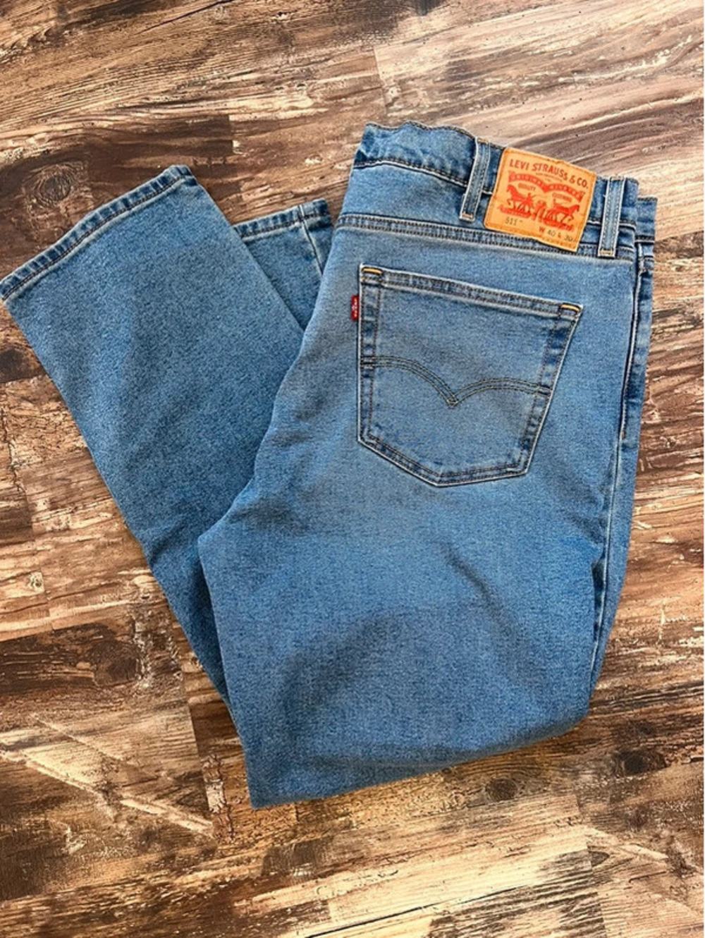 Levi's 511 Slim Fit Men's Blue Jeans W40 L30